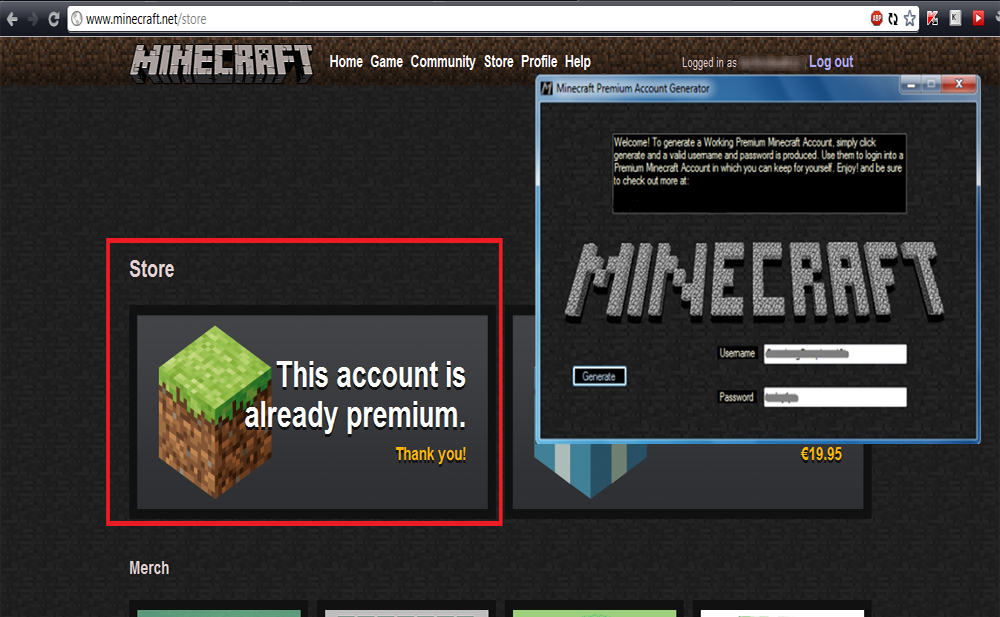 how to get a minecraft free account